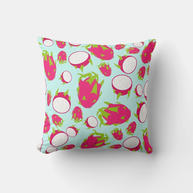 Dragon Fruit Pattern Cushion (Front)