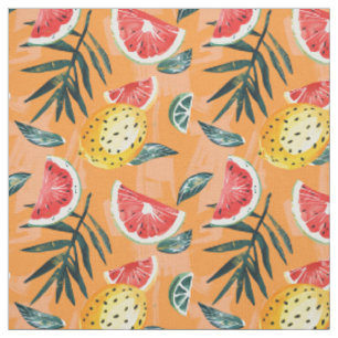 Dragon Fruit Pattern Fabric