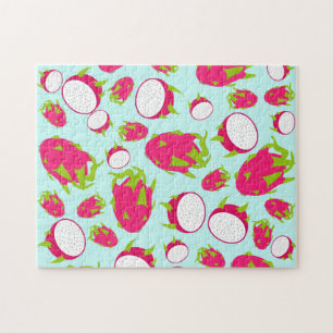 Dragon Fruit Pattern Jigsaw Puzzle