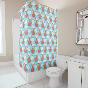 Dragon Fruit Shower Curtain