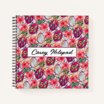 Dragon Fruit Tropical Floral Modern Green Palm