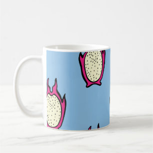 Dragon Fruit: Vintage Ink Drawing. Coffee Mug
