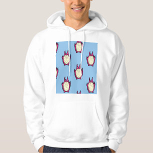 Dragon Fruit: Vintage Ink Drawing. Hoodie