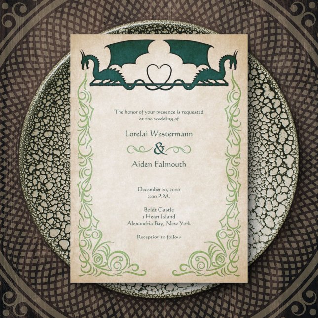 Dragon Gamer Fantasy Invitation (Creator Uploaded)