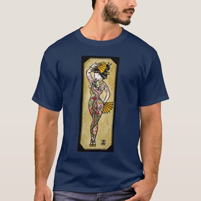 Dragon Geisha T-Shirt (Front)