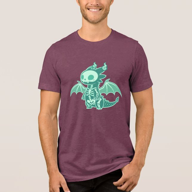 Dragon Ghost Tri-Blend Shirt (Front)