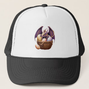 Dragon Girl Lover Collecting Easter Eggs - Kids Cu Trucker Hat
