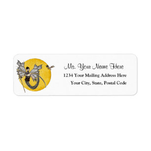 Dragon Goddess Address Label Return Address Label