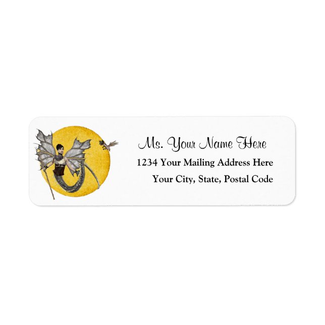 Dragon Goddess Address Label Return Address Label (Front)
