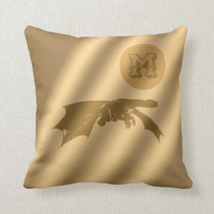 Dragon Gold Luxury Monogram Cushion