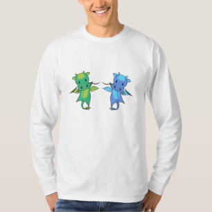 Dragon Green Blue Dragon Fairy Tale Fantasy T-Shirt