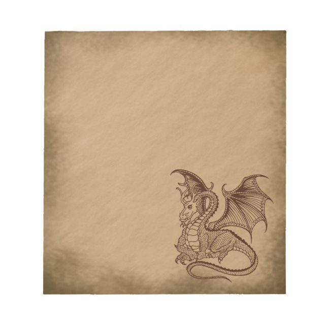 Dragon-grunge Notepad (Front)