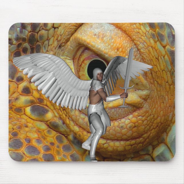 Dragon Guardian Mouse Pad (Front)