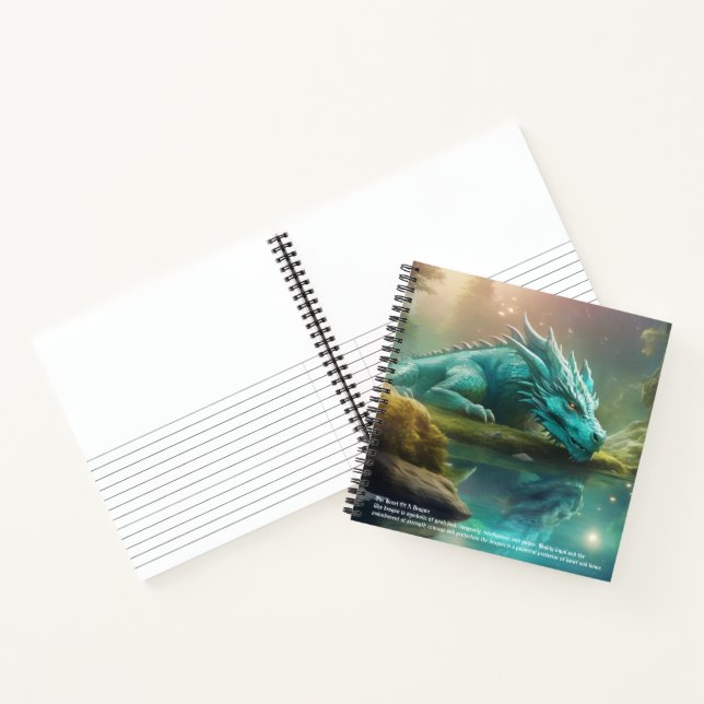 Dragon Hardcover Notebook (Inside)