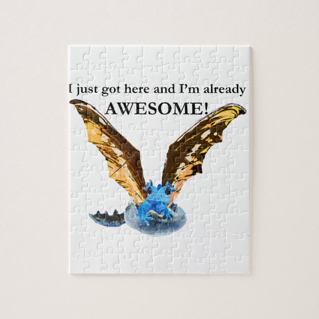 Dragon Hatching Jigsaw Puzzle (Vertical)