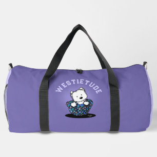 Dragon Hatchling Westie Big Duffle Bag