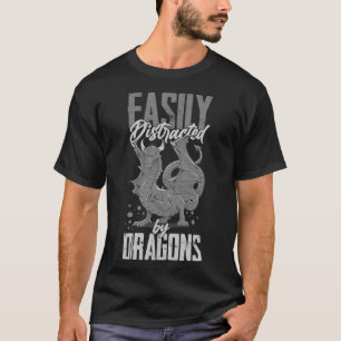 Dragon Head Cute Fantasy Creature T-Shirt