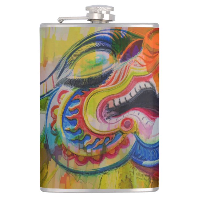 Dragon Head Flask (Front)