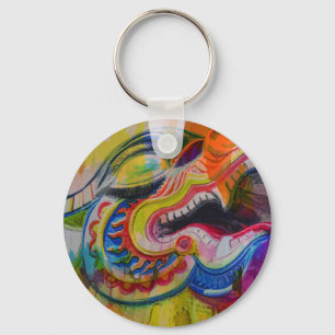 Dragon Head Key Ring