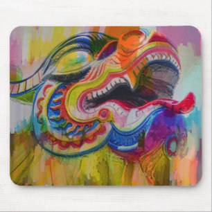 Dragon Head Mouse Pad