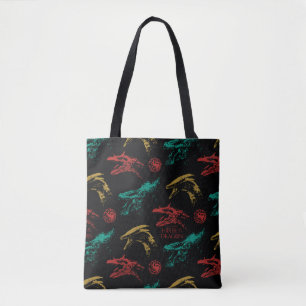 Dragon Head Pattern Tote Bag
