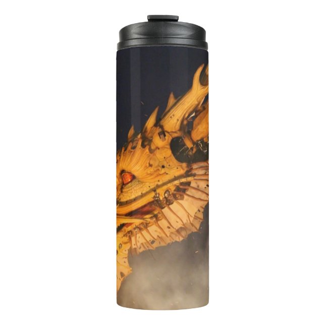 Dragon Head Red Eyes Thermal Tumbler (Front)