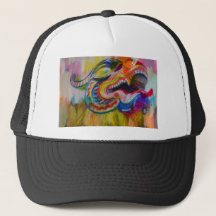 Dragon Head Trucker Hat