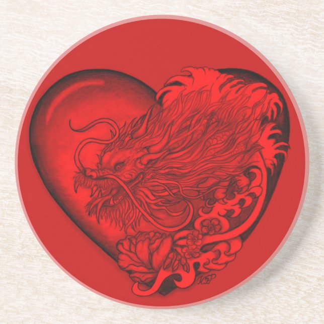 Dragon Heart Coaster (Front)