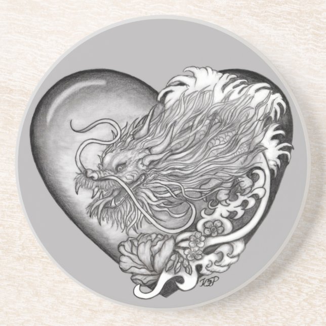 Dragon Heart Coaster (Front)