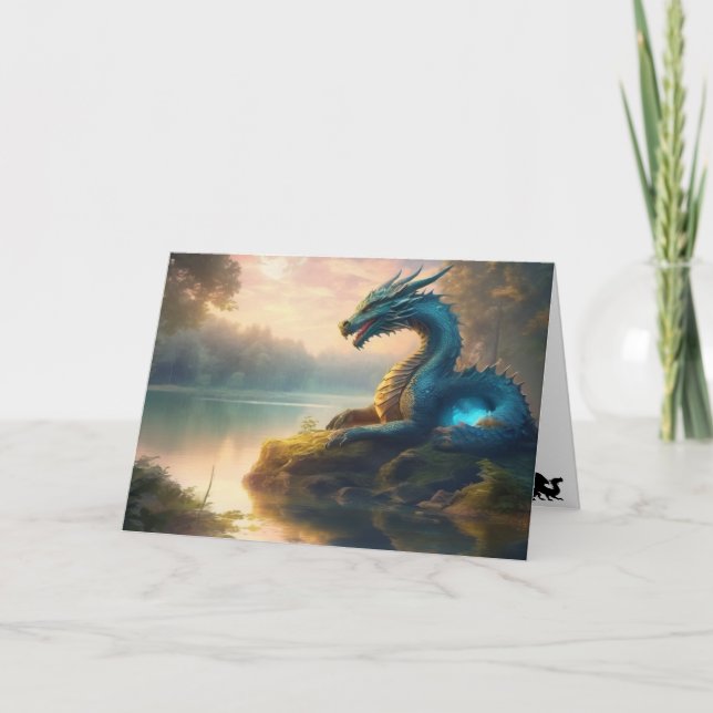 Dragon Heart Holiday Card (Front)