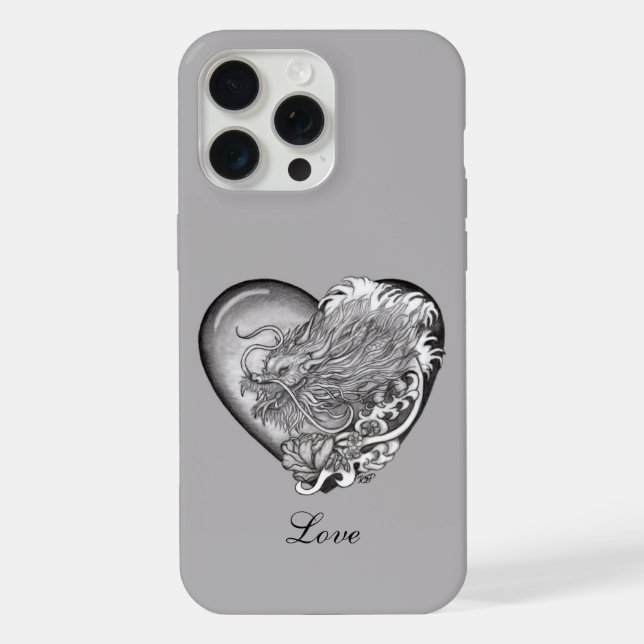 Dragon Heart iPhone Case (Back)