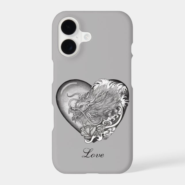 Dragon Heart iPhone Case (Back)
