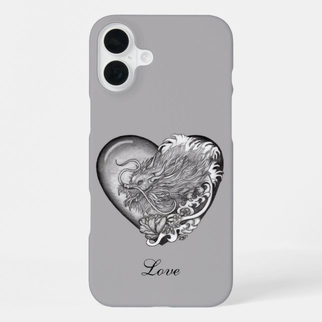 Dragon Heart iPhone Case (Back)