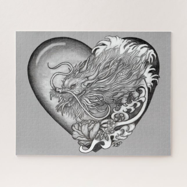 Dragon Heart Jigsaw Puzzle (Horizontal)