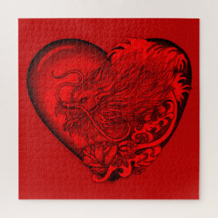 Dragon Heart Jigsaw Puzzle