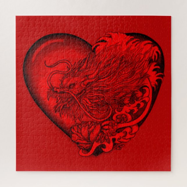 Dragon Heart Jigsaw Puzzle (Vertical)