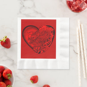 Dragon Heart Napkin