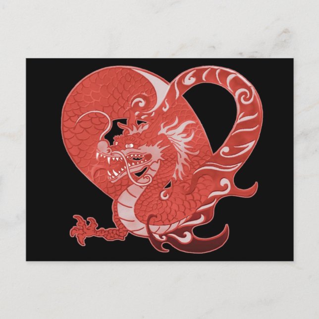 Dragon Heart Postcard (Front)