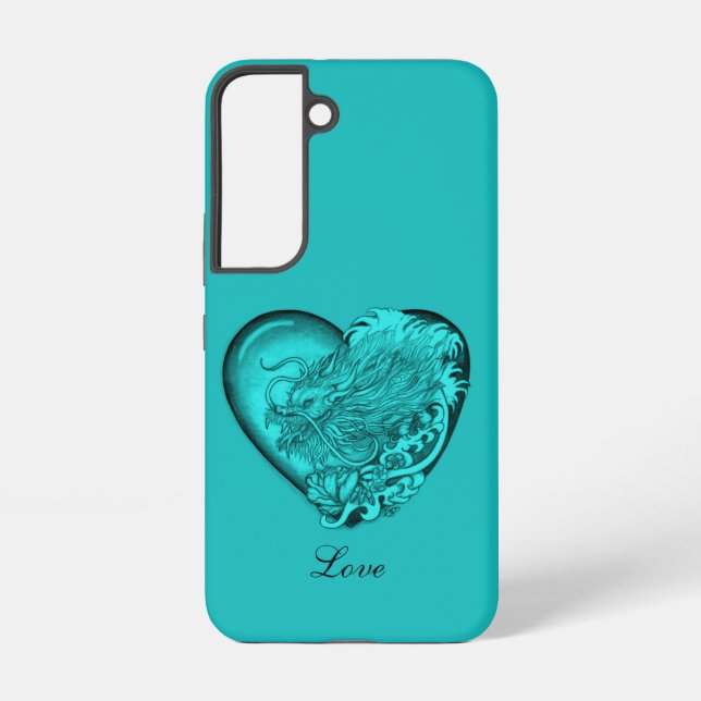 Dragon Heart Samsung Galaxy S22 Case (Back)