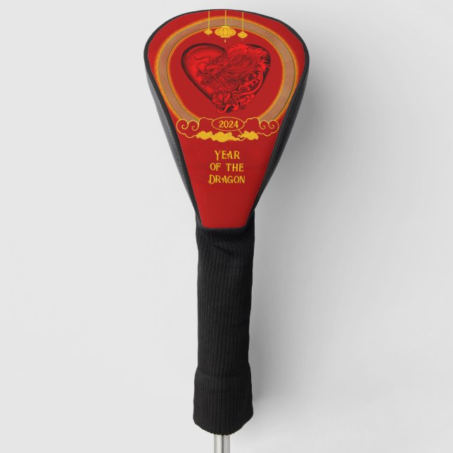Dragon Heart , Year of the Dragon Golf Head Cover (Front)