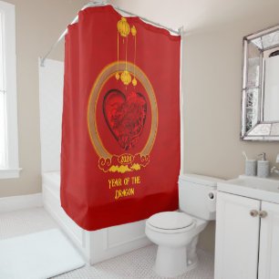 Dragon Heart , Year of the Dragon Shower Curtain