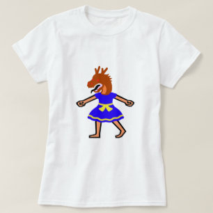 Dragon in a blue dress T-Shirt