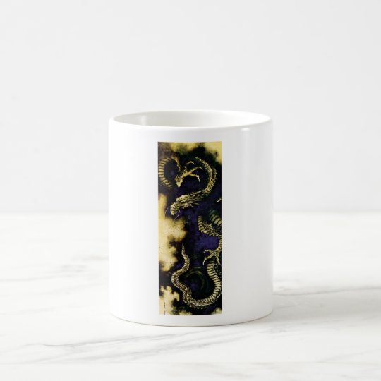Dragon in a Rain Cloud Coffee Mug