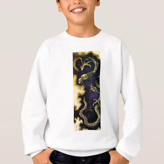 Dragon in a Rain Cloud Sweatshirt