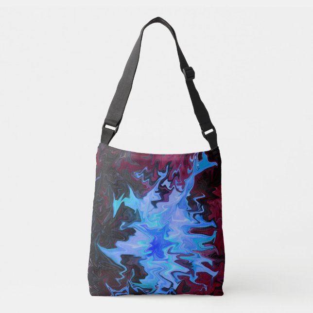 Dragon in flight...... crossbody bag (Front)