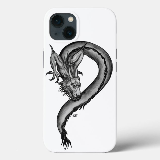 Dragon in Tattoo Style Case-Mate iPhone Case (Back)