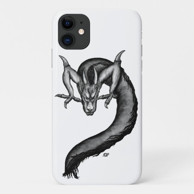 Dragon in Tattoo Style Case-Mate iPhone Case (Back)