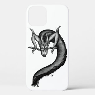 Dragon in Tattoo Style iPhone 12 Pro Case