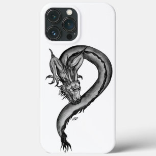 Dragon in Tattoo Style iPhone 13 Pro Max Case