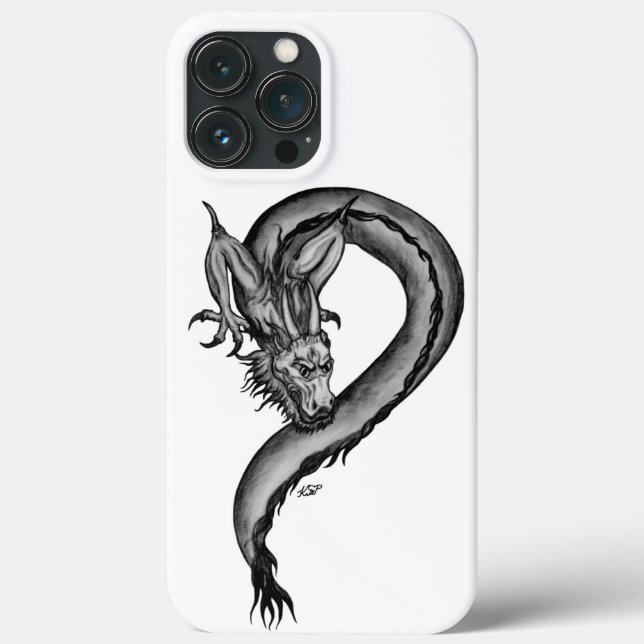Dragon in Tattoo Style Case-Mate iPhone Case (Back)